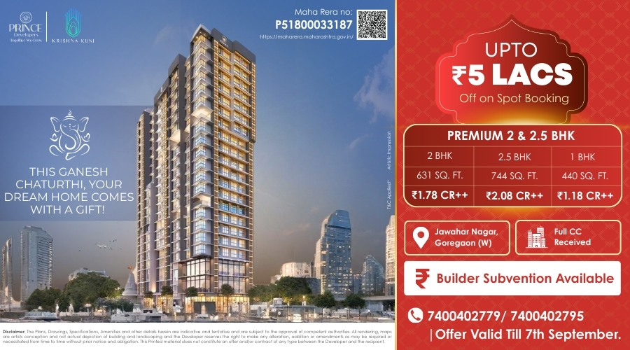 Krishna Kunj 360 - Modern Residential Apartments and Amenities in Goregaon West